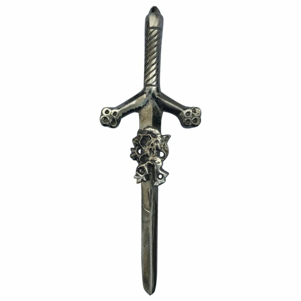 Rampant lion kilt pin ANTIQUE finish