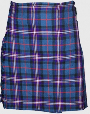 Free Mason Tartan Kilt Hand made 8 yards on material synthetic wool weight is 10-12 oz per yard