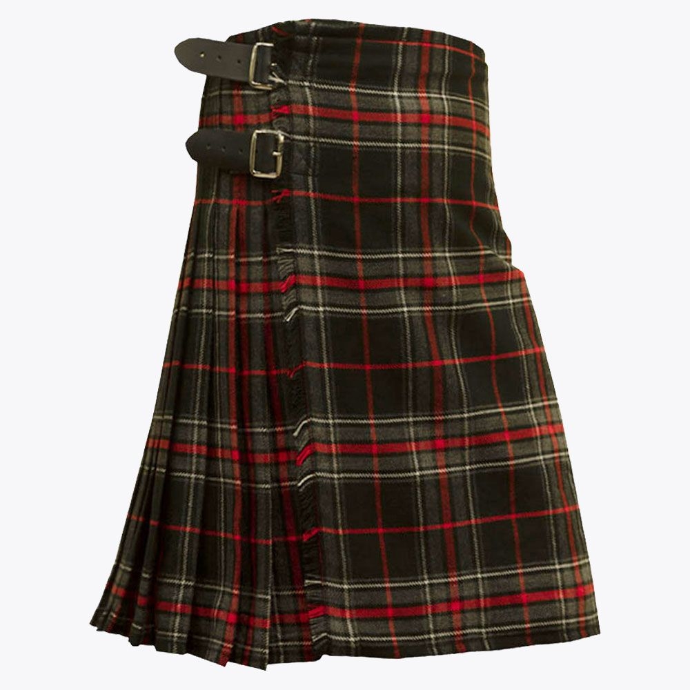 SPIRIT OF BRUCE TARTAN 16 OZ KILT 8 YARDS WOOL