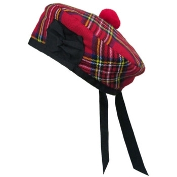 A Royal Stewart Tammy cap is a traditional Scottish headwear style