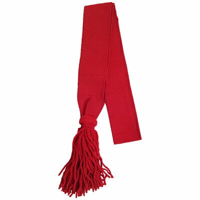 Shoulder Sash Red color made of wool
