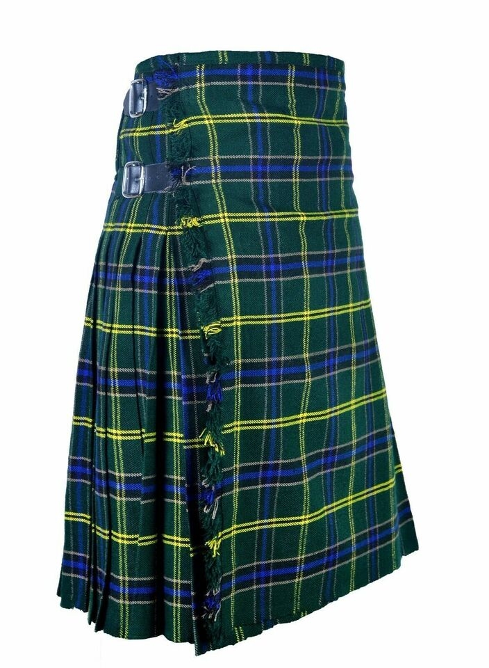 US ARMY TARTAN 16 OZ KILT 8 YARDS WOOL