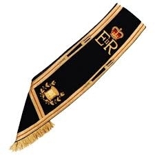 DRUM MAJOR EMBOIDERED SASH 