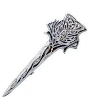 New Celtic Knotwork Shape Kilt Pin Crest Mounted