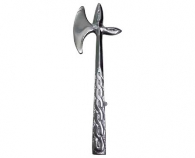 Scottish Highland Kilt Pin Battle Axe High Quality Chrome Finish