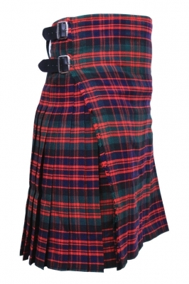 Deluxe Kilt Macdonald Tartan Hand made 8 yards on material