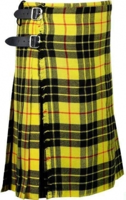 Scottish Kilt Macleod of Lewis Tartan Hand made 5 yards on material