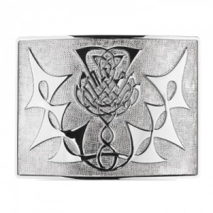 Kilt Belt Buckle Celtic Dress with lovely Celtic Swirls