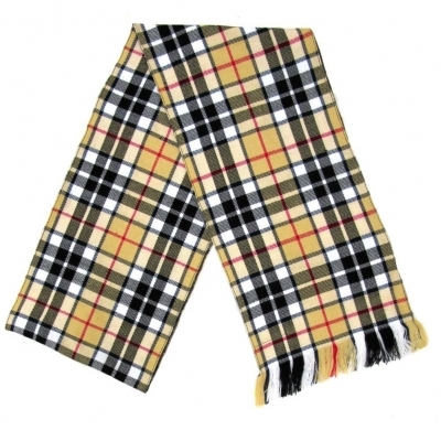 Camel of Thompson Ladies Plaid Sash